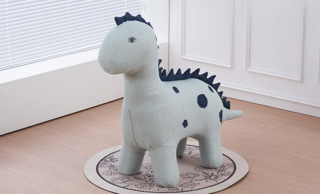 Taburet Dinozaur KJP5300, Albastru