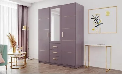 Dulap Bali 2 D3 Lila 3 Uși Dulap Bali 2 D3 Lila 3 Uși