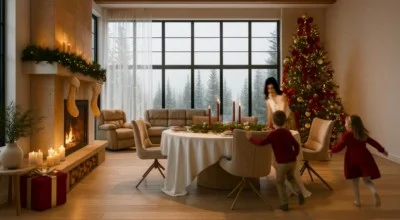 MASA DE DINING DE LA MOBILA ABC – Canvasul Sărbătorilor