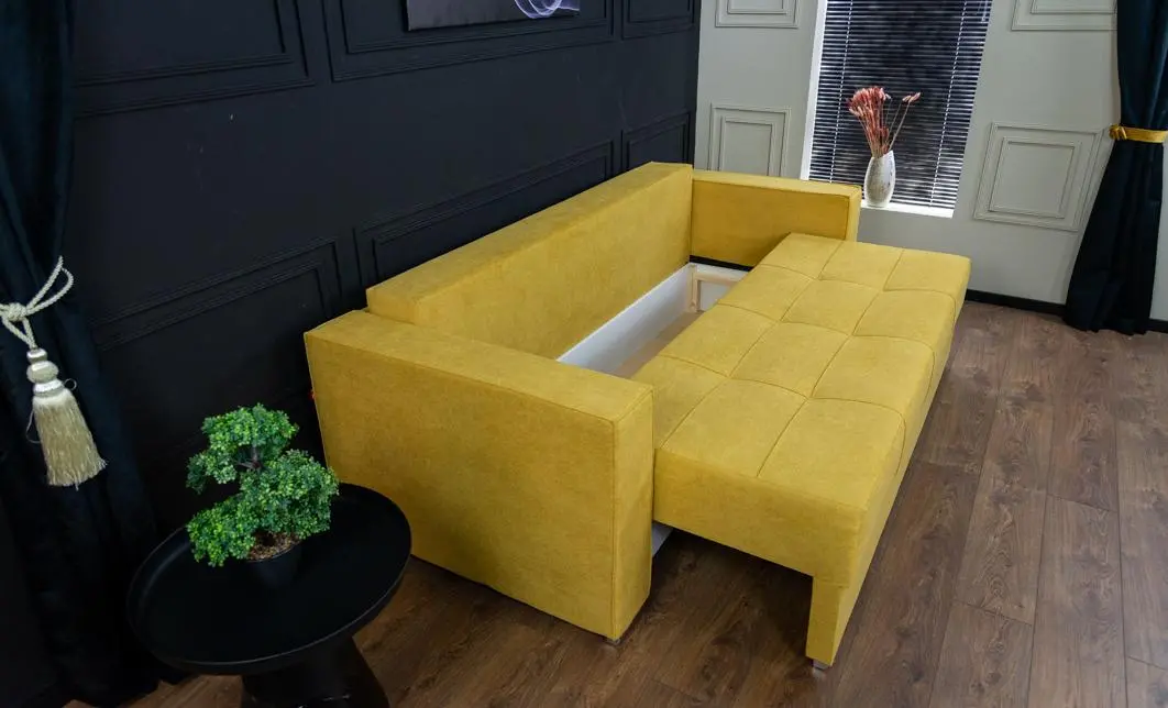 Canapea Extensibilă Claudia Bonell Max, Mustar 5