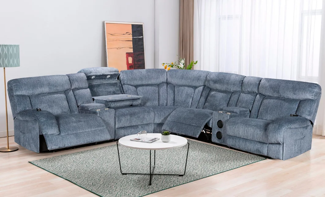 Coltar Recliner  Electric Gri 