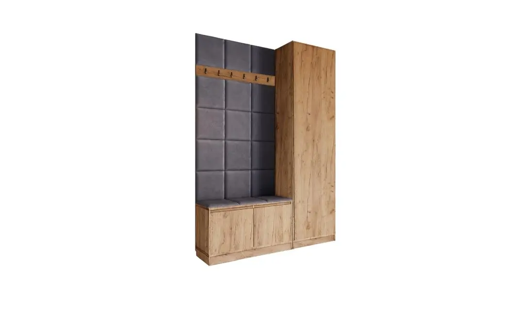 Cuier Hol Klaus I, Kraft/Gri Inchis 3