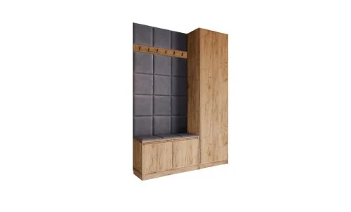 Cuier Hol Klaus I, Kraft/Gri Inchis