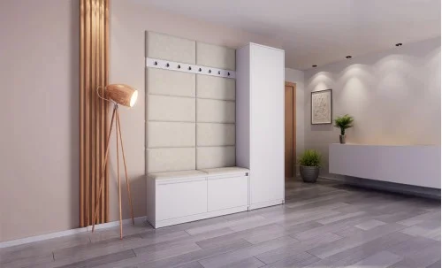 Cuier Hol Klaus III, Alb/Bej