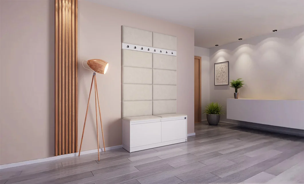 Cuier Hol Klaus IV, Alb/Bej