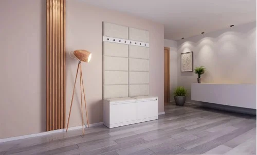 Cuier Hol Klaus IV, Alb/Bej