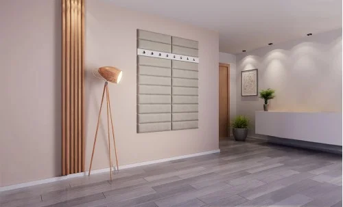 Cuier Hol Klaus IX, Alb/Gri Deschis