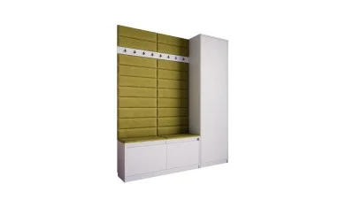 Cuier Hol Klaus V, Alb/Verde