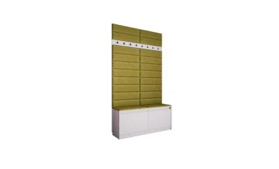 Cuier Hol Klaus VI, Alb/Verde