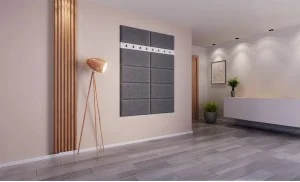 Cuier Hol Klaus VIII, Alb/Gri Inchis