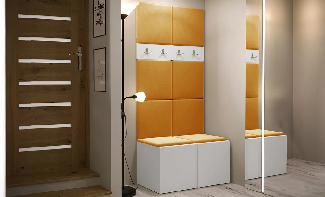 Cuier Hol Luca 10, Alb/Galben - Manila 32