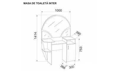 Masuta de toaleta Inter Bardolino