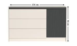 Comoda Monaco KOM1D3S  
