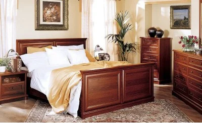 Pat Dormitor Sonata 160, Nuc / Maro