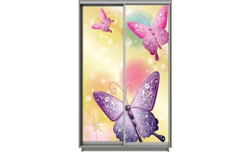 Dulap Print 2 Usi 2735, L100 x H220 x A60