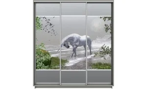 Dulap Print 3 Usi 588, L190 x H220 x A60