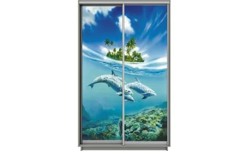 Dulap Print 2 Usi 1719, L100 x H220 x A60