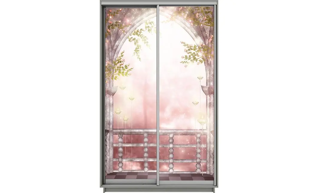 Dulap Print 2 Usi 914, L100 x H220 x A60