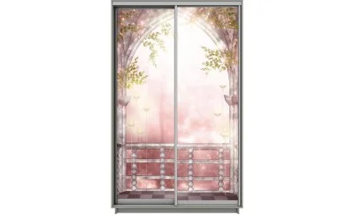 Dulap Print 2 Usi 914, L100 x H220 x A60