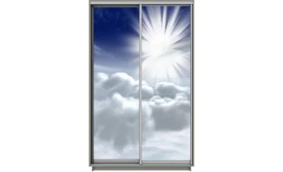 Dulap Print 2 Usi 937, L100 x H220 x A60