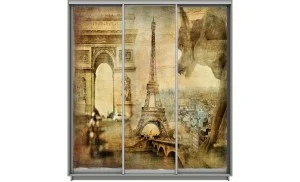 Dulapuri Print cu 3 Uși