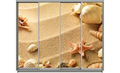 Dulap Print 4 Usi 1751, L310 x H220 x A60