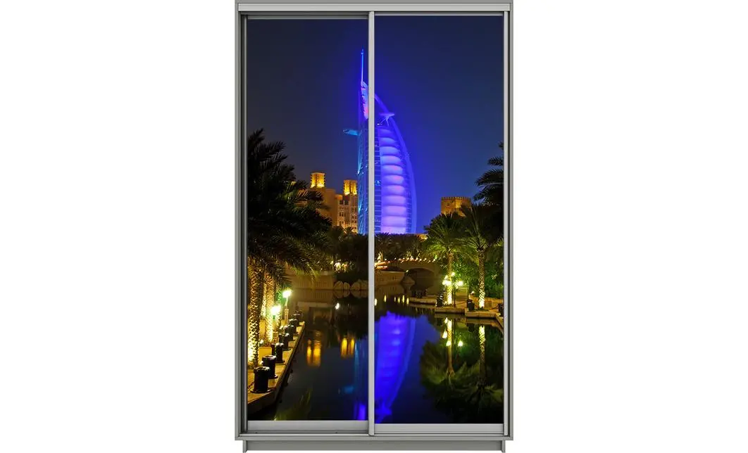 Dulap Print 2 Usi 2346, L100 x H220 x A60