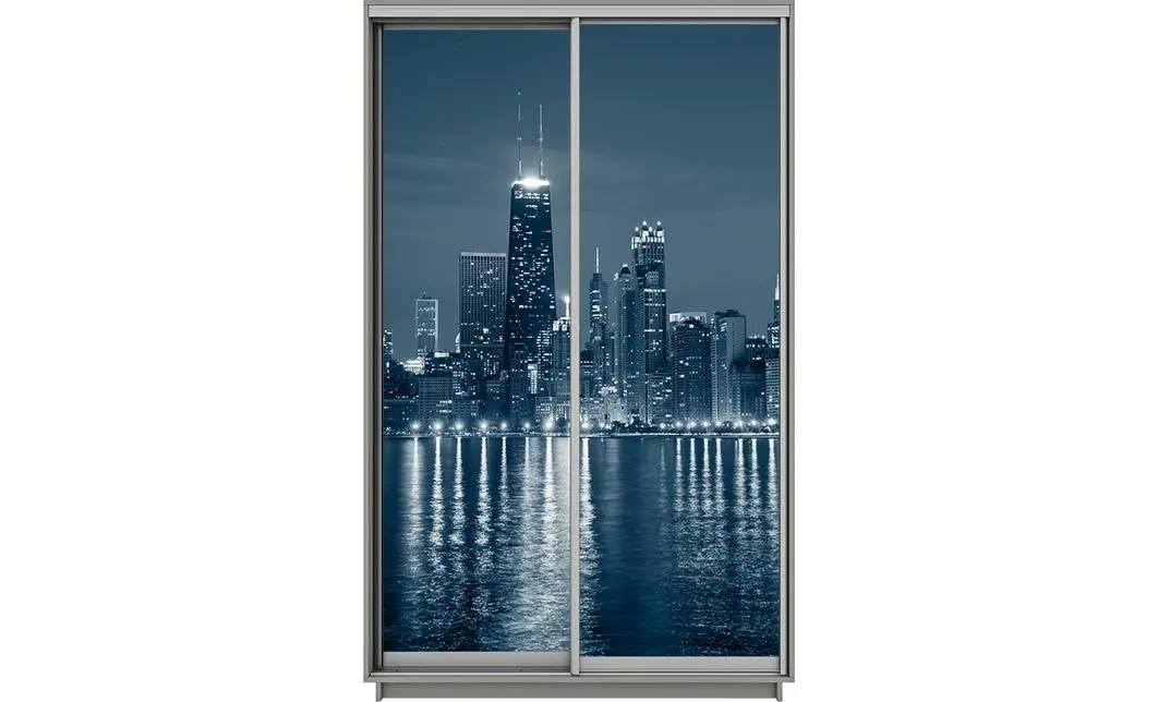 Dulap Print 2 Usi 2374, L100 x H220 x A60