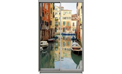 Dulap Print 2 Usi 2509, L100 x H220 x A60