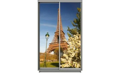 Dulap Print 2 Usi 2554, L100 x H220 x A60