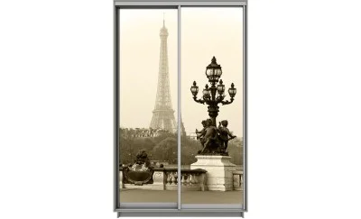 Dulap Print 2 Usi 2562, L100 x H220 x A60