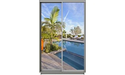 Dulap Print 2 Usi 3011, L100 x H220 x A60