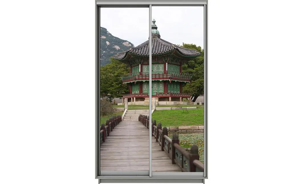 Dulap Print 2 Usi 675, L100 x H220 x A60