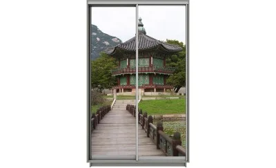 Dulap Print 2 Usi 675, L100 x H220 x A60