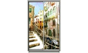 Dulap Print 2 Usi 757, L100 x H220 x A60