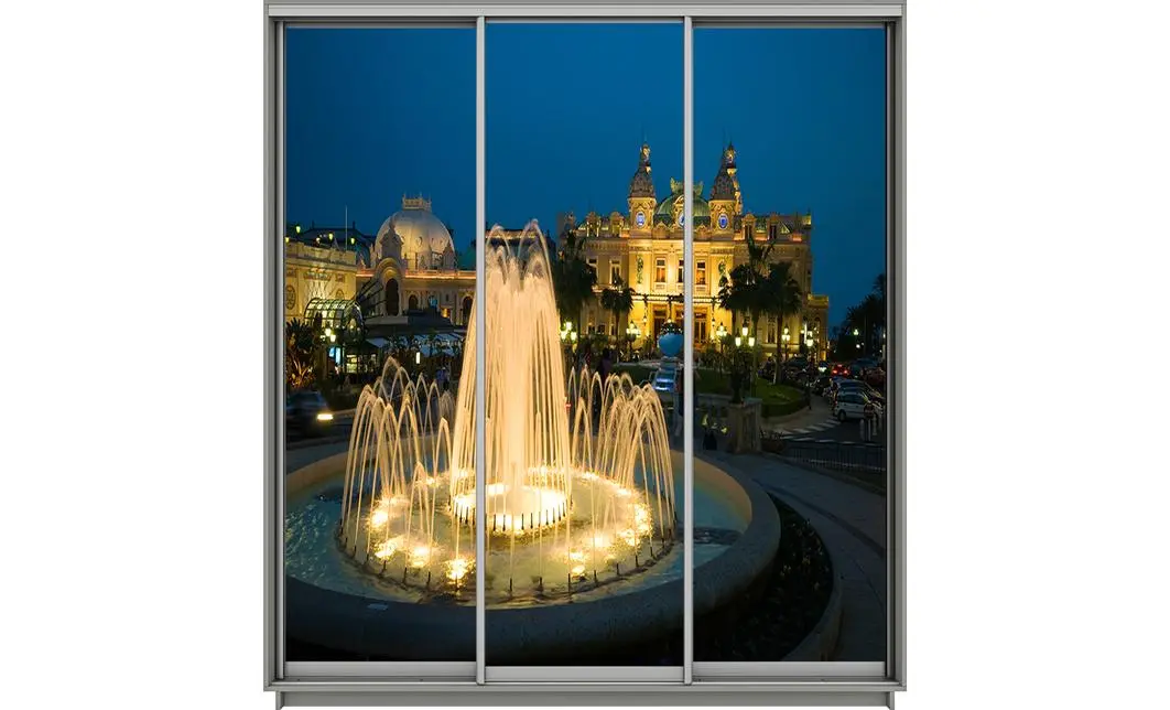 Dulap Print 3 Usi 1053, L190 x H220 x A60