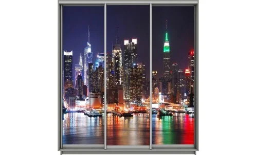 Dulap Print 3 Usi 3076, L190 x H220 x A60