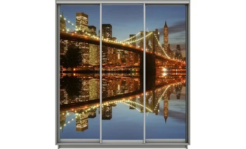 Dulap Print 3 Usi 698, L190 x H220 x A60