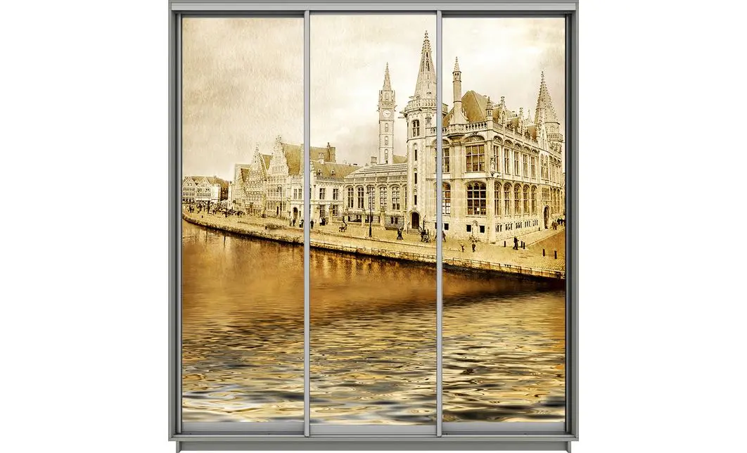 Dulap Print 3 Usi 862, L190 x H220 x A60