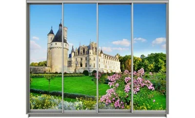 Dulap Print 4 Usi 1218, L310 x H220 x A60