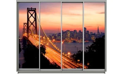 Dulap Print 4 Usi 2330, L310 x H220 x A60