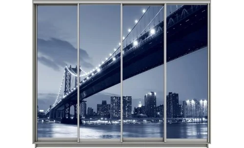 Dulap Print 4 Usi 292, L310 x H220 x A60