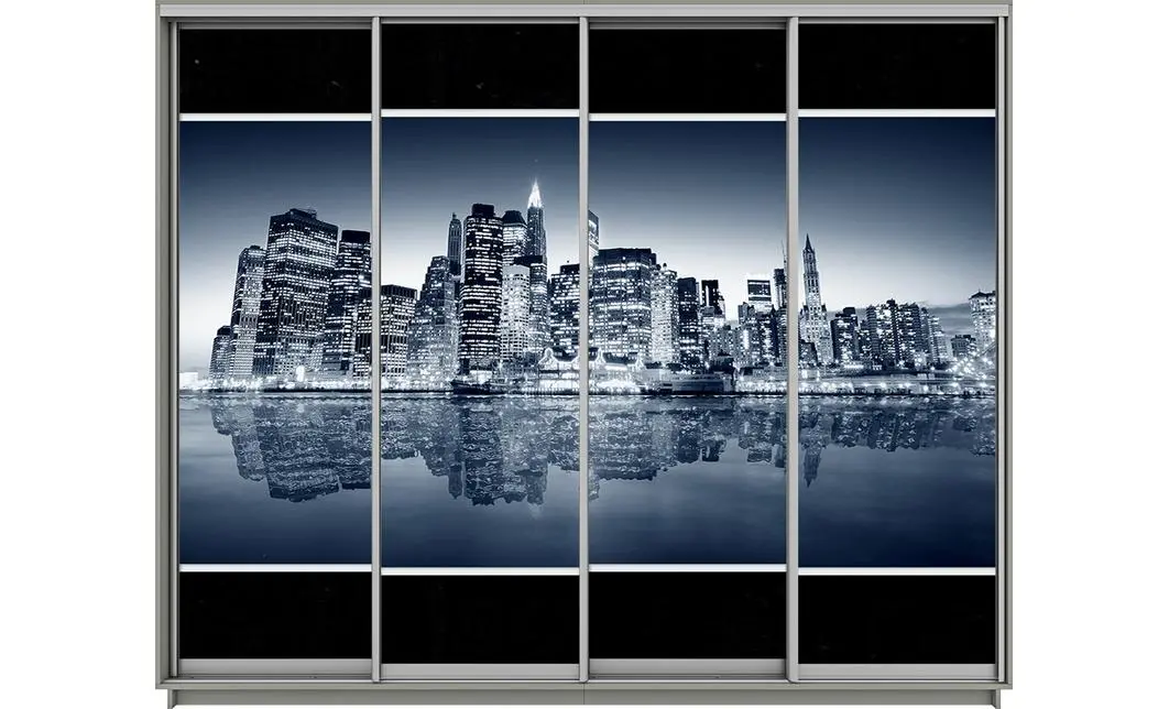 Dulap Print 4 Usi 337, L310 x H220 x A60