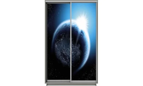 Dulap Print 2 Usi 1012, L100 x H220 x A60