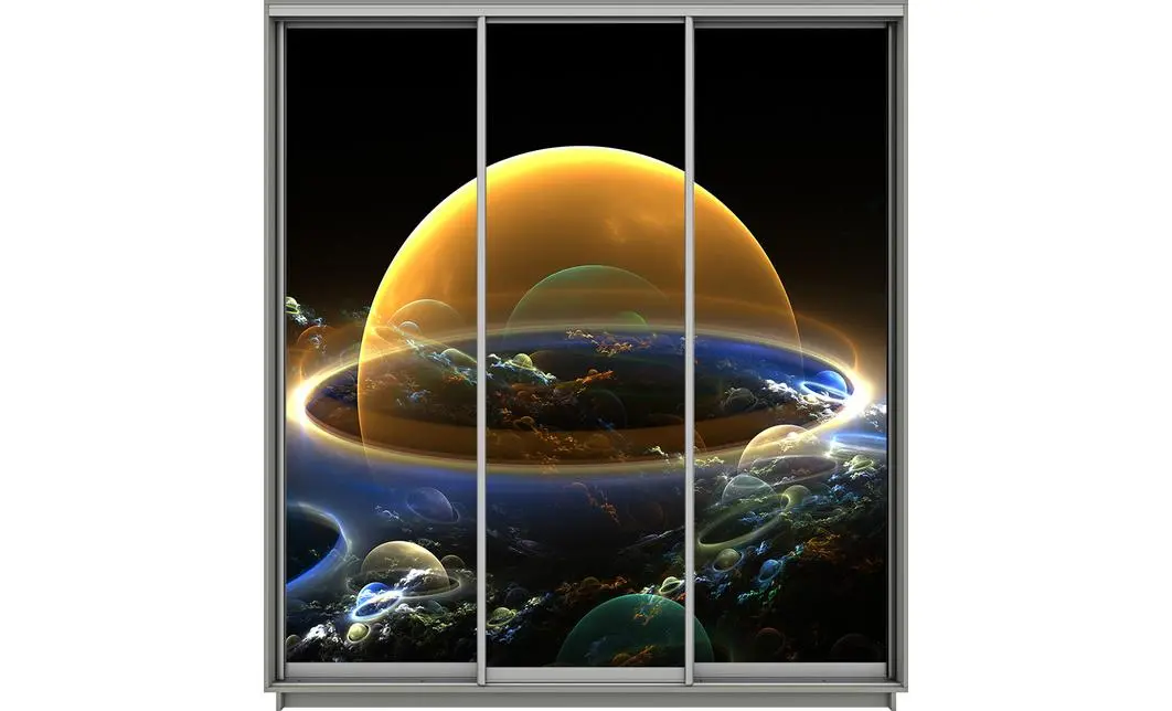 Dulap Print 3 Usi 1346, L190 x H220 x A60