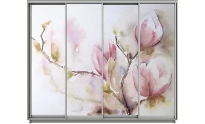 Dulap Print 4 Usi 1286 / L310 x H220 x A45