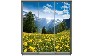Dulap Print 3 Usi 2189, L190 x H220 x A60