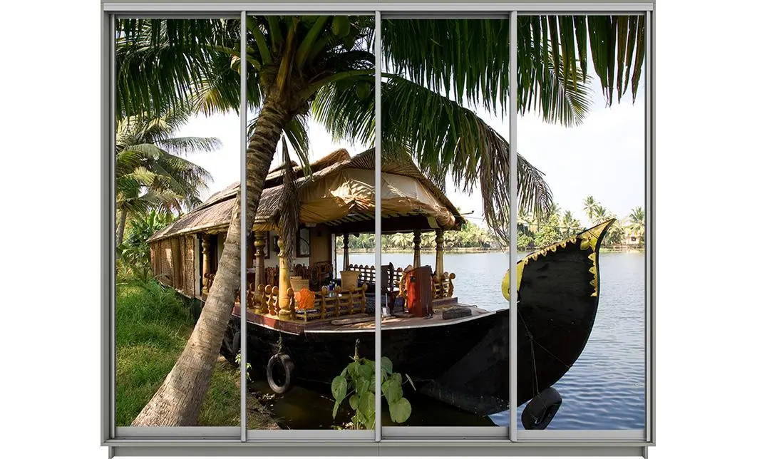 Dulap Print 4 Usi 1231, L280 x H240 x A60