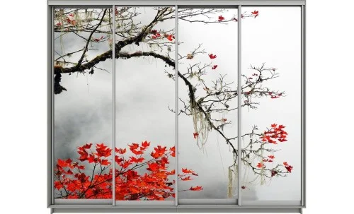 Dulap Print 4 Usi 139, L280 x H240 x A60