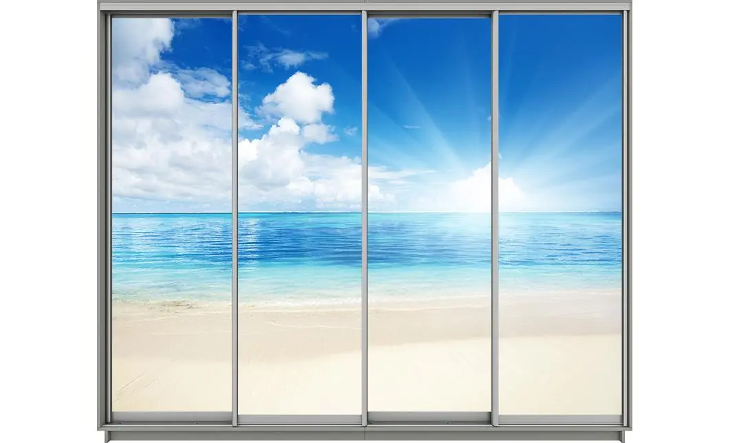 Dulap Print 4 Usi 1739, L280 x H240 x A60